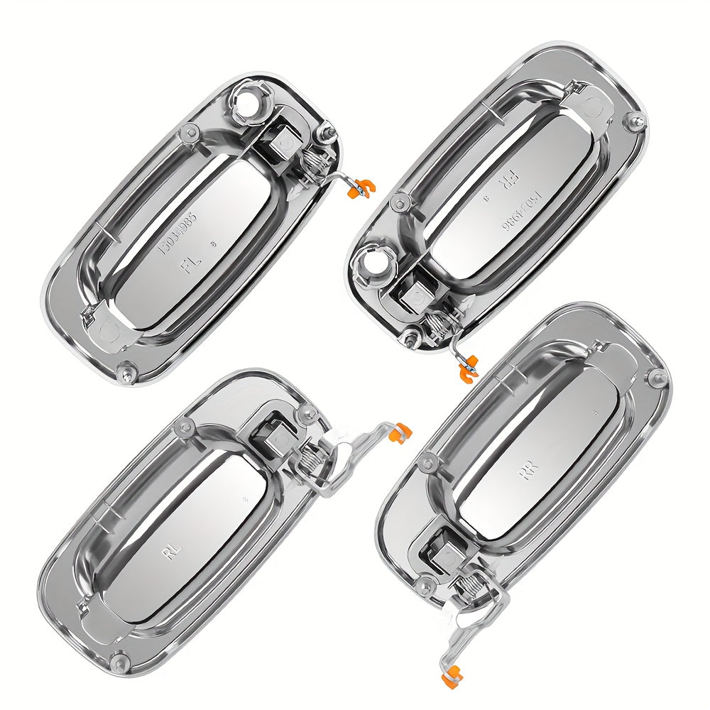 Набор из 4 внешних ручек для двери для Silverado, Avalanche, Sierra 1999-2006