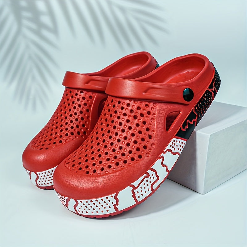 Women's Punk-Inspired Clogs Breathable Non-Slip EVA Beach Sandals