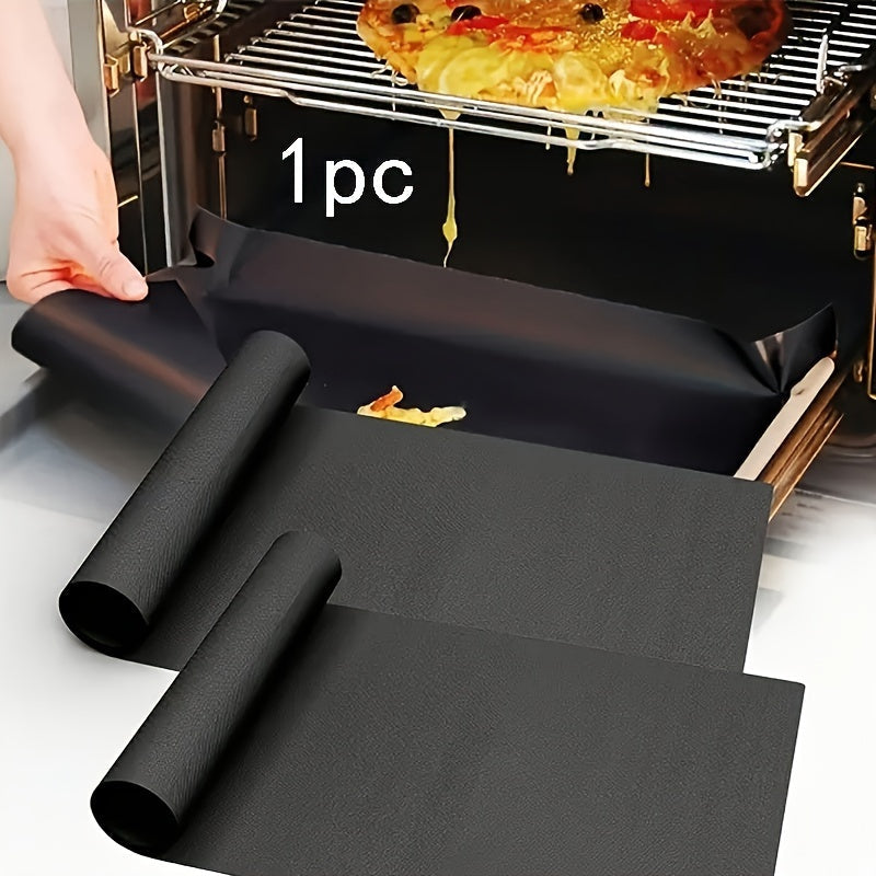 Non-Stick BBQ Grill Mats Set of 3 High-Temperature Reusable Teflon Baking Sheets