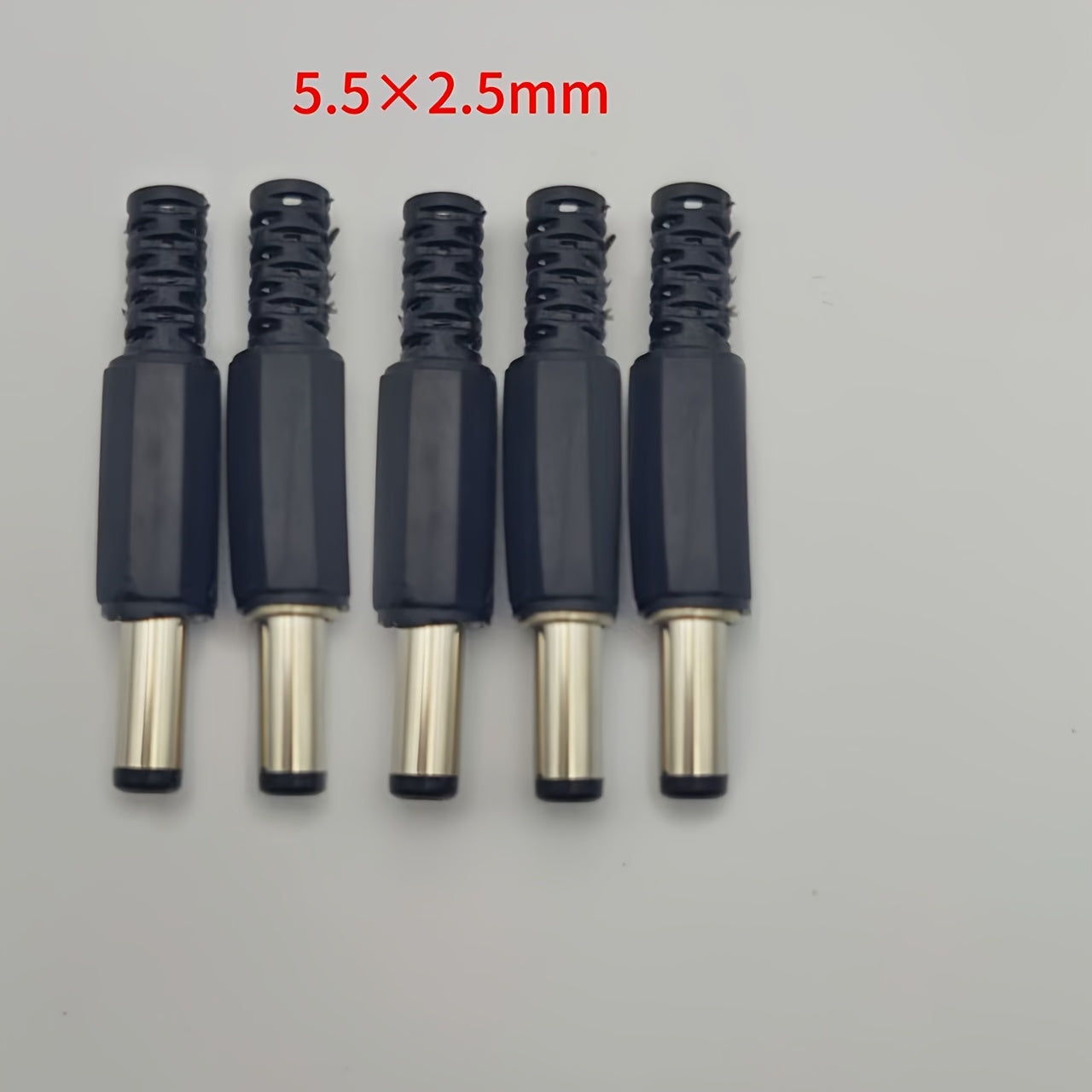 5pcs DC Power Cord Extension 5.5x2.1/2.5mm DC-220B Plug