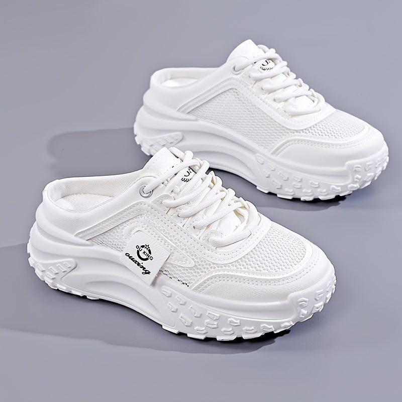 Women's Thick Sole Height-Increasing Outdoor Mesh Sandals Stylish Comfortable Casual Shoes