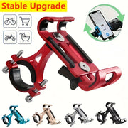 Bike Phone Mount Aluminum Alloy Adjustable Handlebar Holder for GPS Smartphone