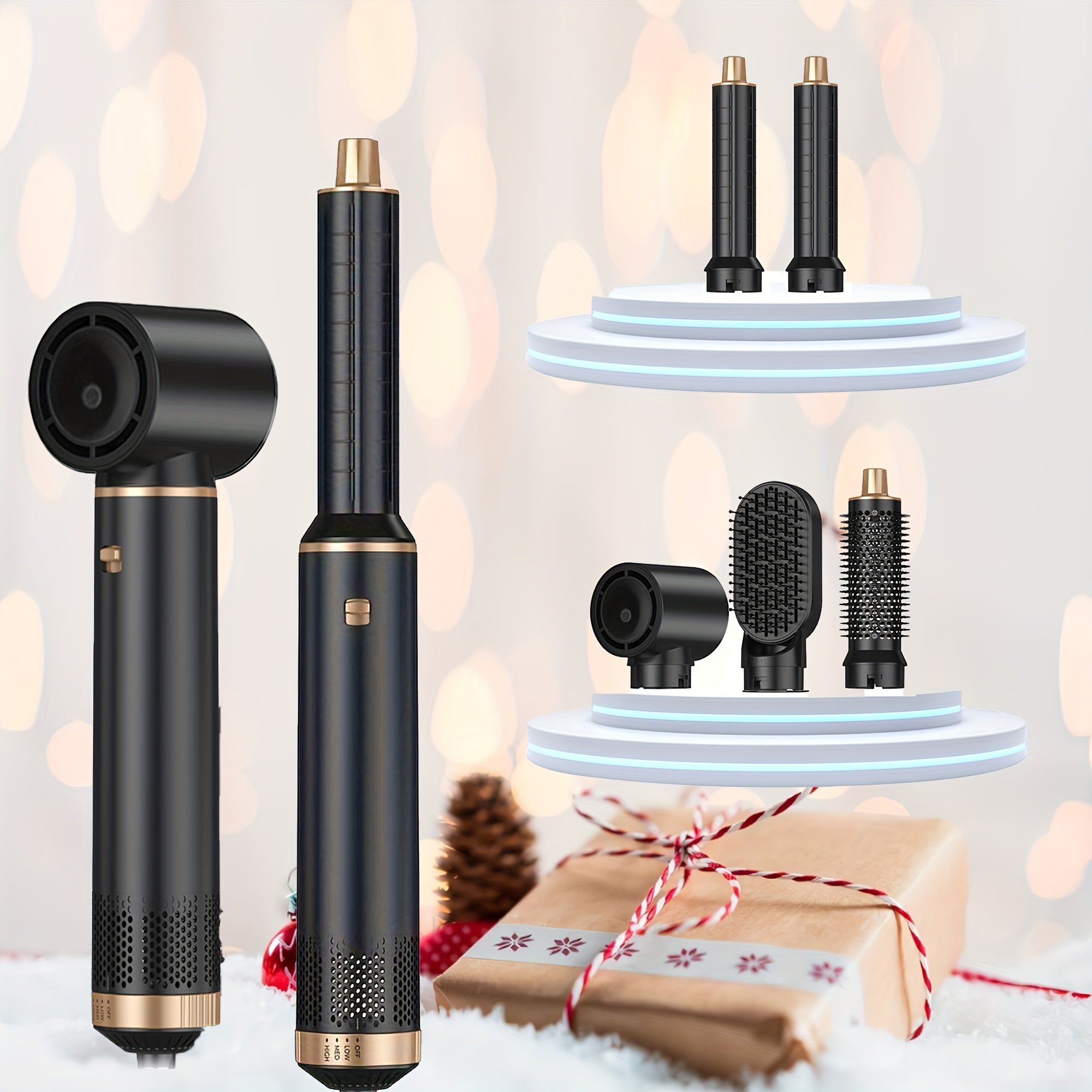 5-in-1 Air Styling Tool for Hair Blow Dryer Straightener Curling Volume