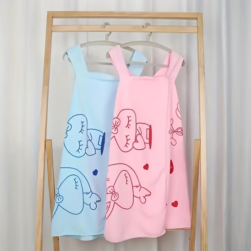 bata con temática espacial para mujer hecha de poliéster grueso y suave con alta absorbencia