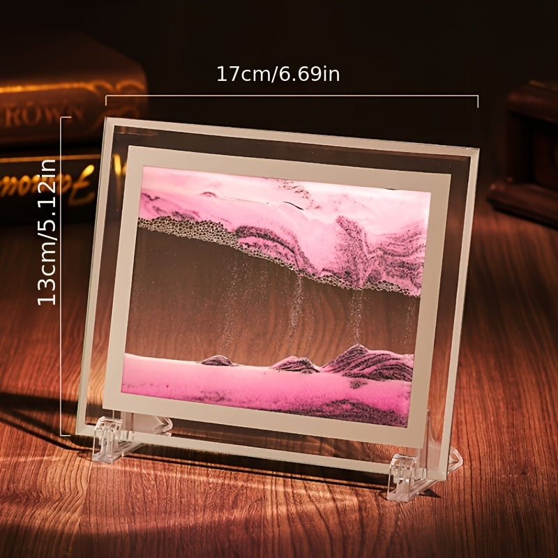 3D Deep Sea Moving Sand Art Display for Home Office Living Room Bedroom