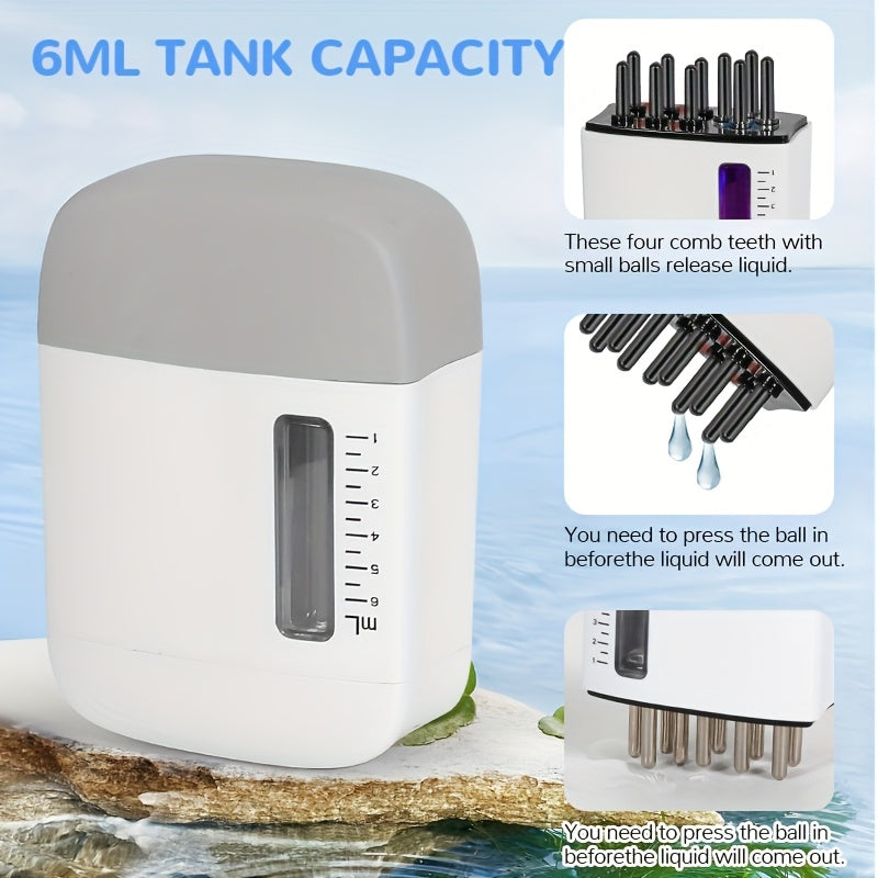 Mini titraydigan bosh massaj tarozi, dam olish uchun aylanadigan to'p bilan, qayta zaryadlanadigan litiy batareyasi bilan portativ soch parvarishlash vositasi. Sochni detoks qilish uchun ideal 14-fevral sovg'asi.