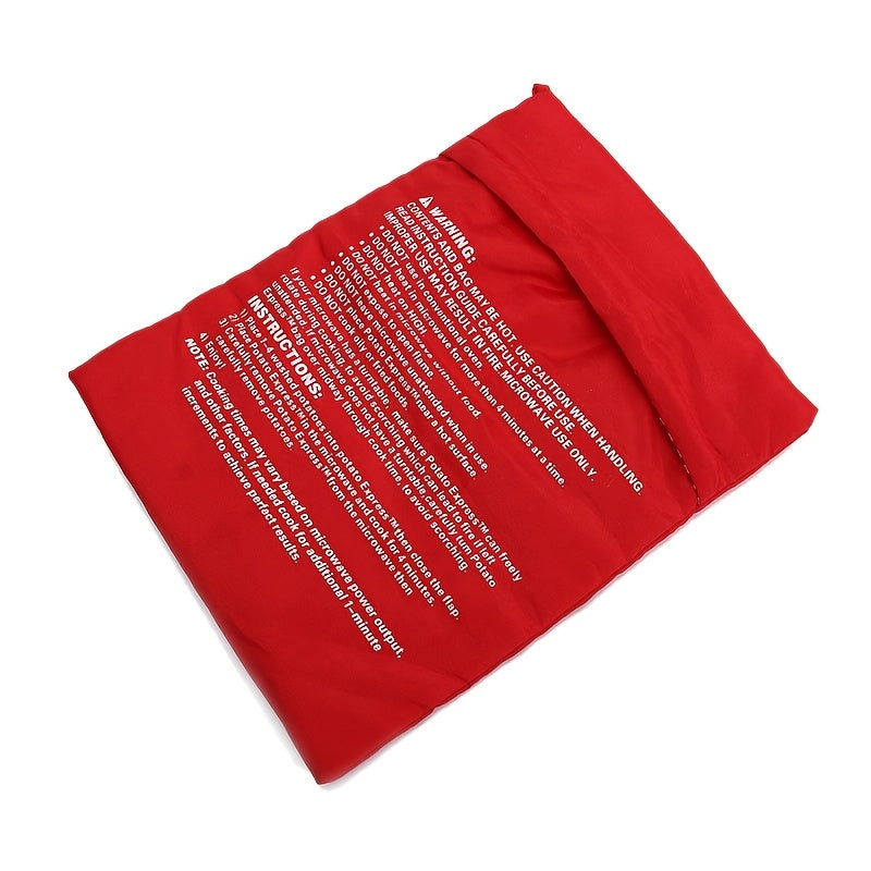 Mikroto'lqinli pechda pishiriladigan sumka bilan mukammal kartoshkalarni tez pishiring