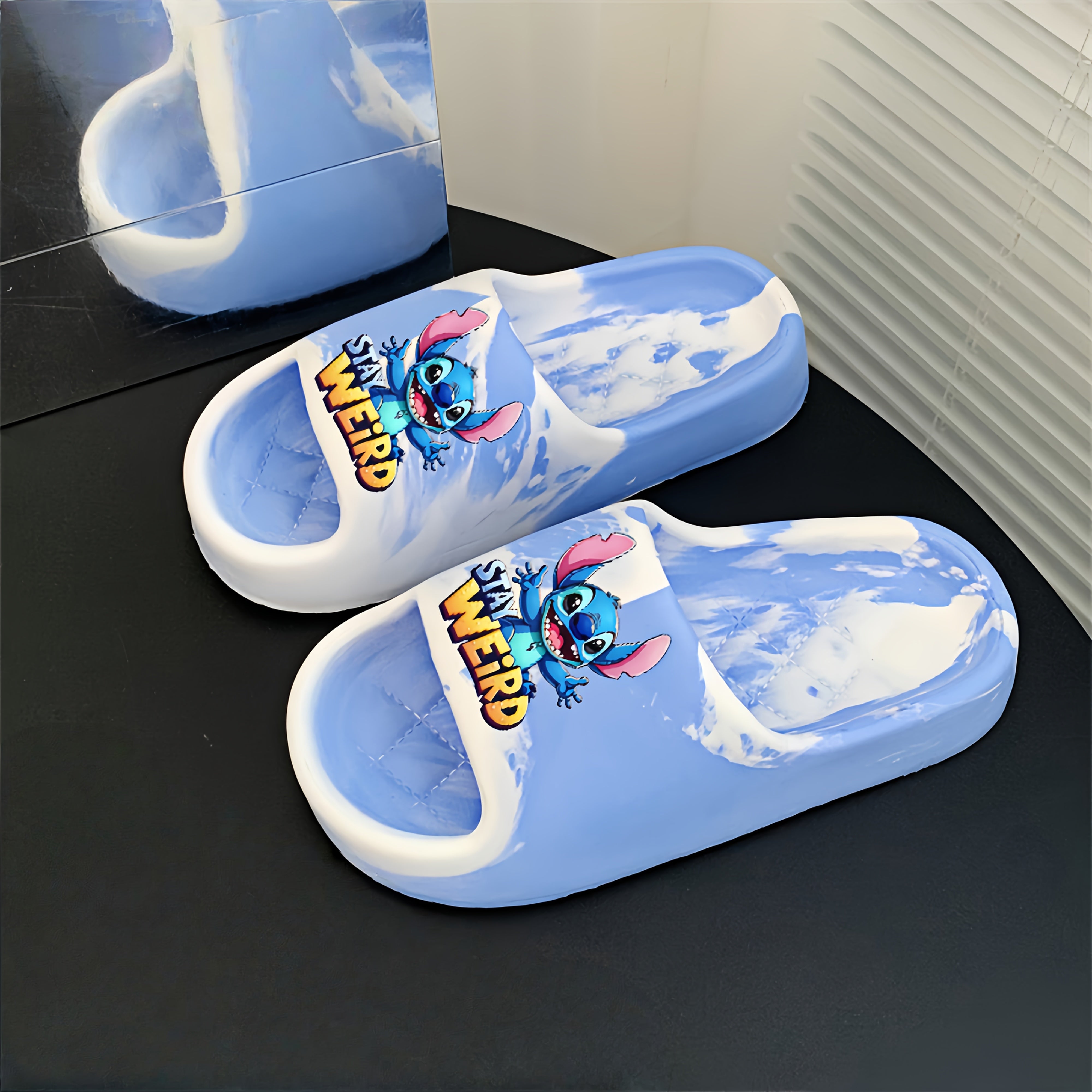 Unisex Soft EVA Slip-On Slippers All-Season Indoor Non-Slip Shoes