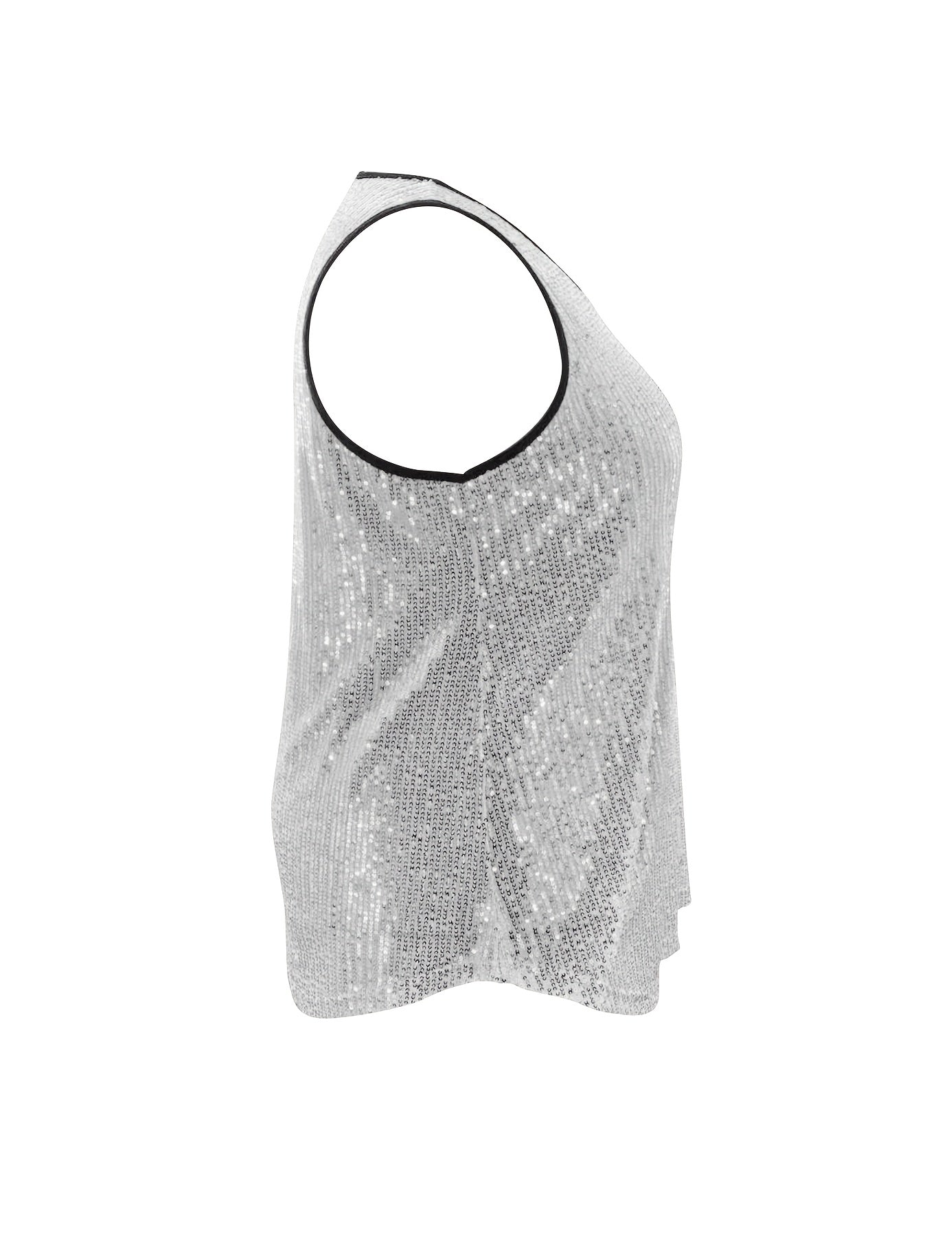 Camiseta sin mangas de algodón para mujer talla grande verano casual