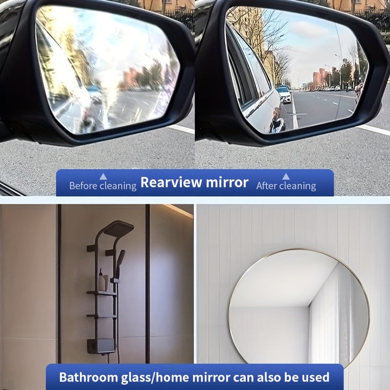 Windshield Cleaner Oil Film Remover Kit with Glass Cleaning Tool and Water Stain Remover for Car Windows and Mirrors