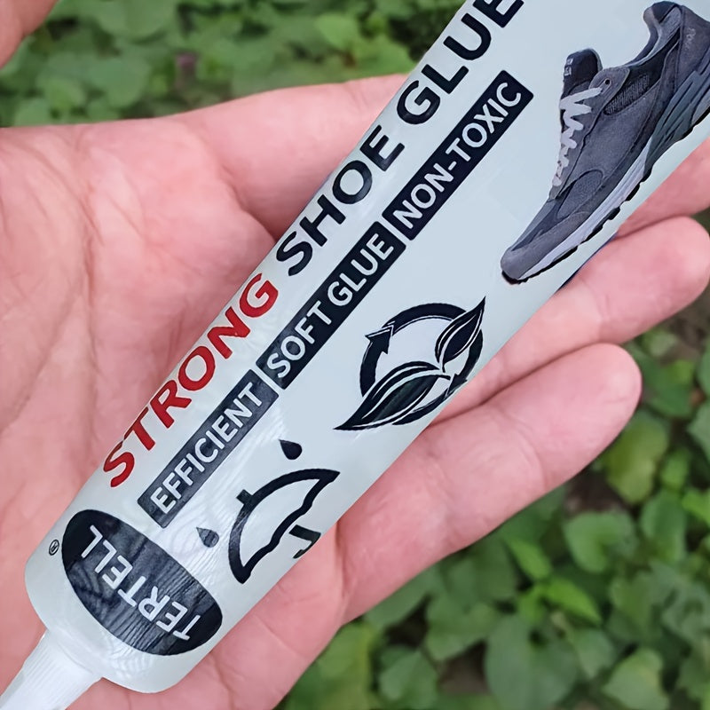 2.03oz Transparent Waterproof Heat-Resistant Shoe Glue for Home and Outdoor Repairs