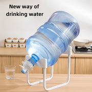 Metal Bucket Rack Space Saver for Kitchen Office Storage Easy to Assemble