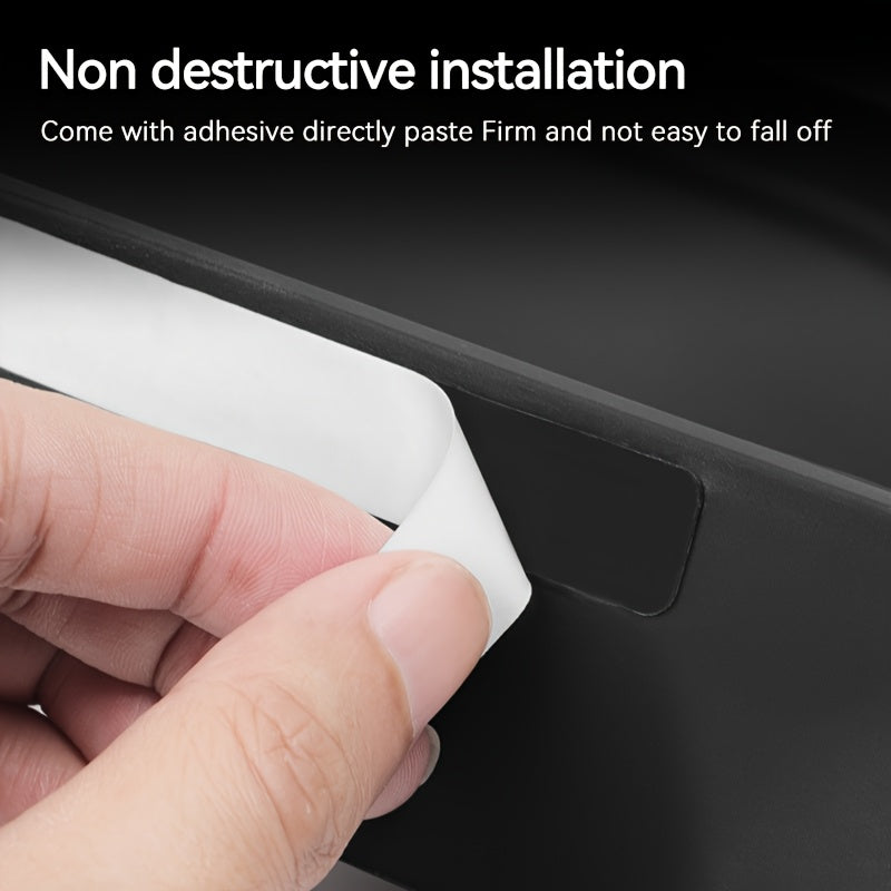 Rear Console Storage Tray Silicone Car Interior Organizer for Dashboard and Screen