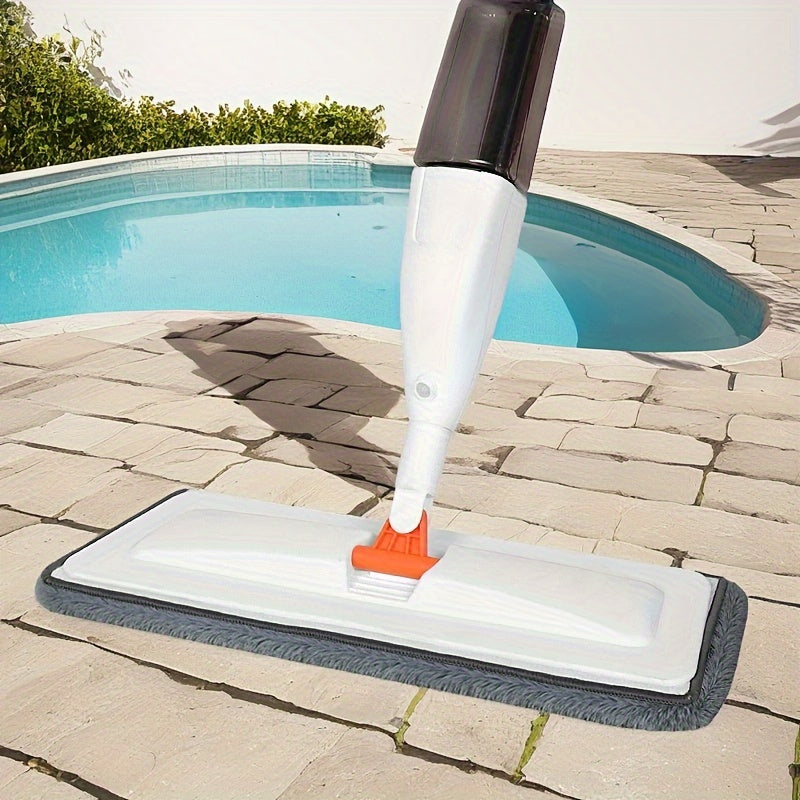 Stainless Steel Microfiber Spray Mop with Disinfectant Dispenser for Floors