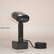 Vaporizador portátil de prendas de 1800W con pantalla de temperatura y depósito de agua de 330ML