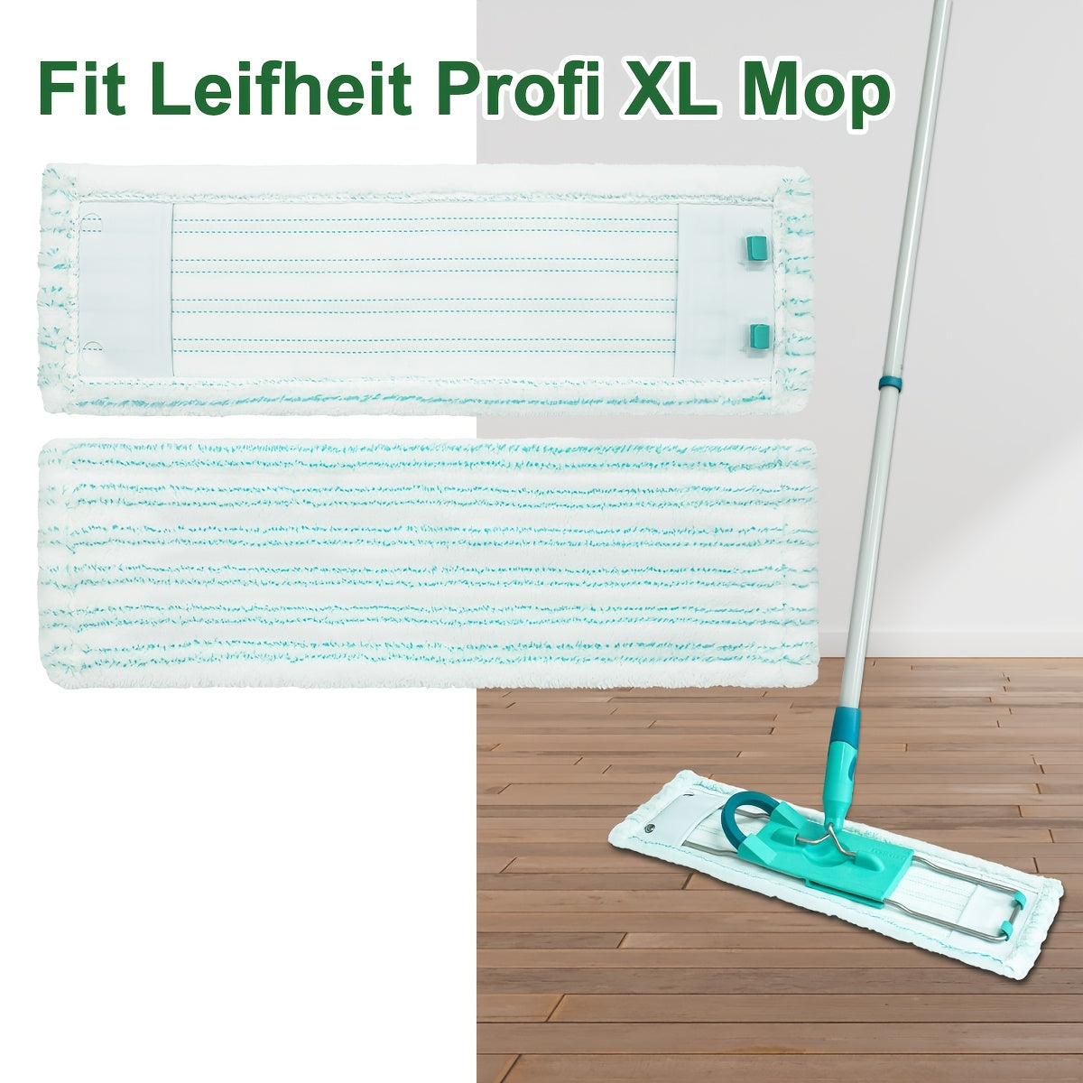 XL Mop Replacement Pads Set for Deep Cleaning Dusting Washing