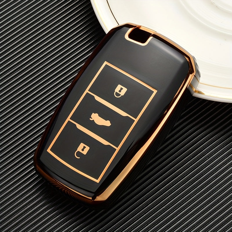 Universal TPU Car Key Cover for Men and Women, Fits Multiple Models