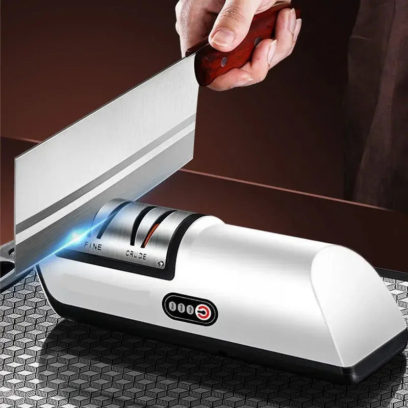 Electric Knife Sharpener for Professional and Home Use Rechargeable USB