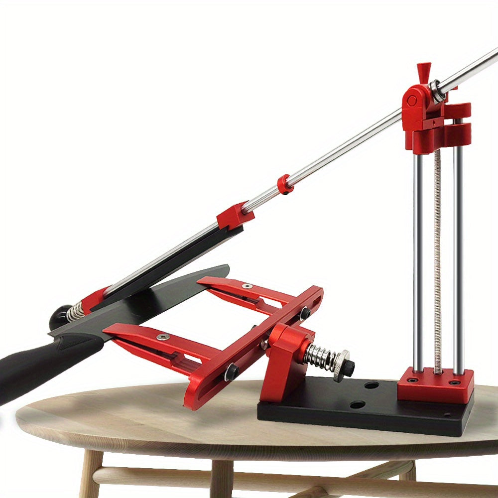 Barqaror burchak aylantirish va burilish tizimi bilan professional pichoq silliqlash mashinasi va qattiq toshlar.