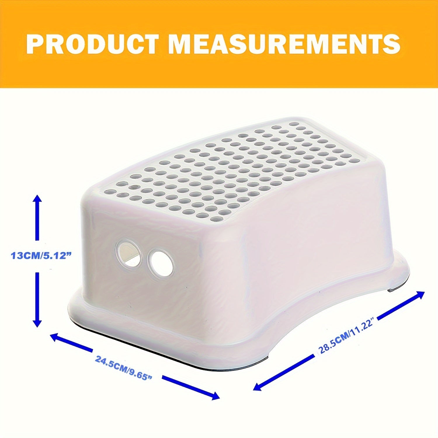 Taburete para niños 1-3 piezas antideslizante para lavabo de baño, altura para niños pequeños