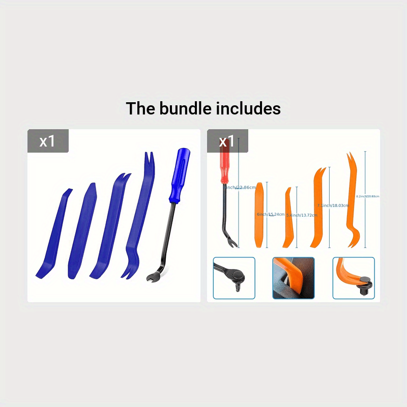 Auto Trim Removal Tool Kit Plastic Panel Removal Tools for Vehicle Radio