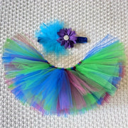 Baby Girl Ballet Tutu Headband Photography Prop Set for Photoshoots