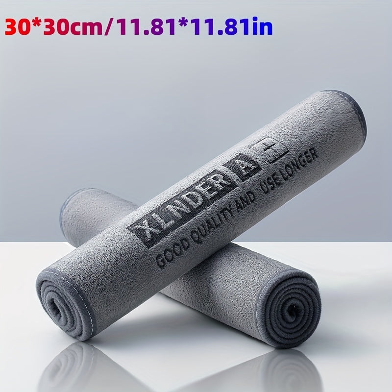 Superfine Fiber Car Wash Towel Soft Dry Cloth Double Layer Absorbent Rag