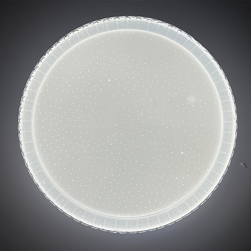 13 Inch LED Ceiling Light Daylight White 6000K Flush Mount Acrylic Shade