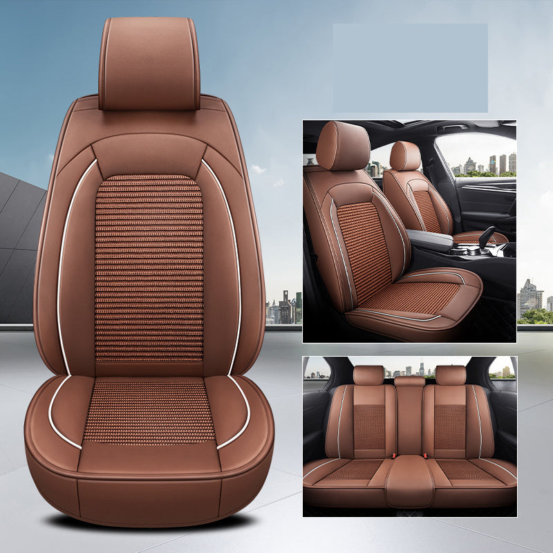 Car Seat Cover Breathable Full Surrounding Cushion for Sedan/Office Use