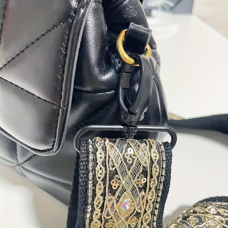 Black Olive Clasp Buckles 10-Pack Zinc Alloy Durable Rotating Handbag Strap Accessories