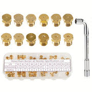 36 Piece Copper Gas Range Stove Oven Orifice Conversion Kit for Propane and Natural Gas