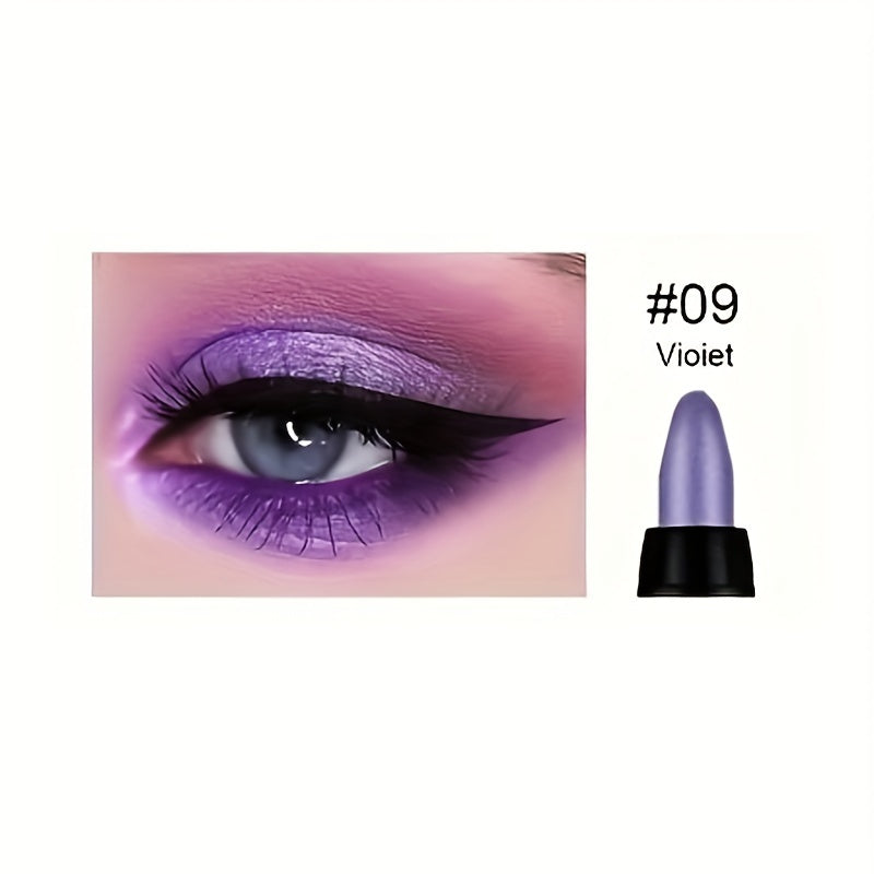 Long-Lasting Shimmering Eyeshadow Stick with Waterproof Formula and Plant Squalane