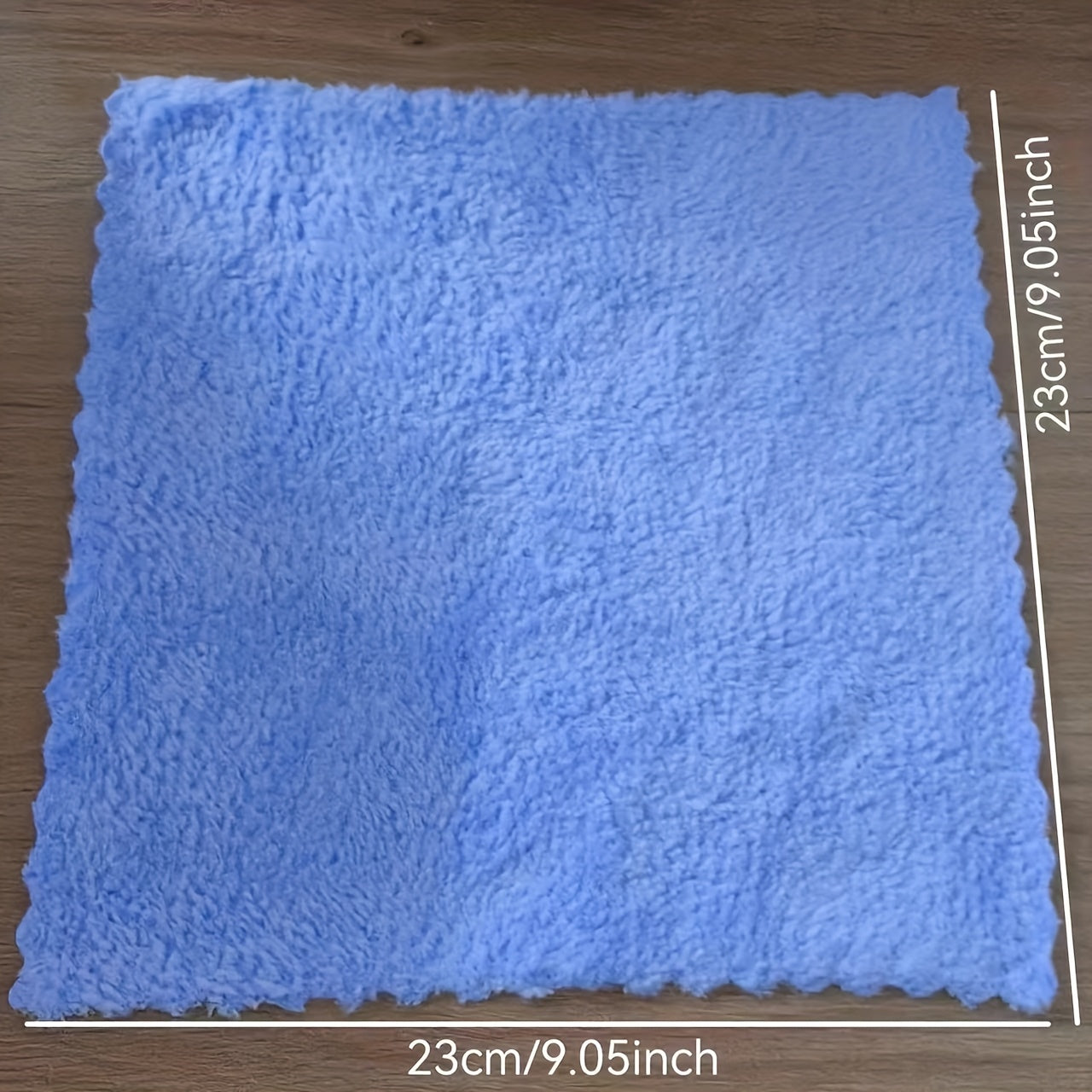 5/10 Piece Set of Soft Absorbent Coral Fleece Wash Cloths for Face and Bathroom