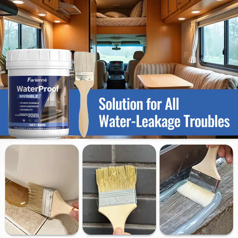 Transparent Waterproof Sealant Nanoscale Leak-Proof Coating for Rvs