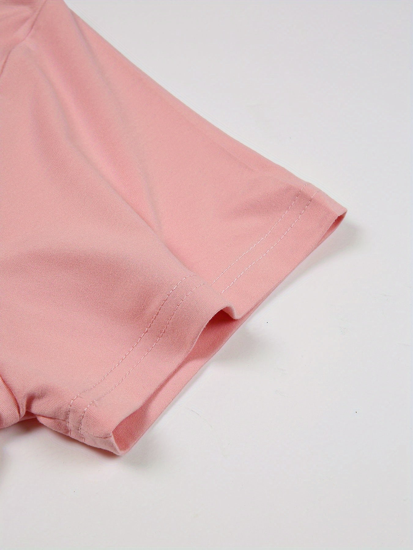 Women's Casual Short Sleeve T-Shirt Personalized Photo Black Polyester Blend