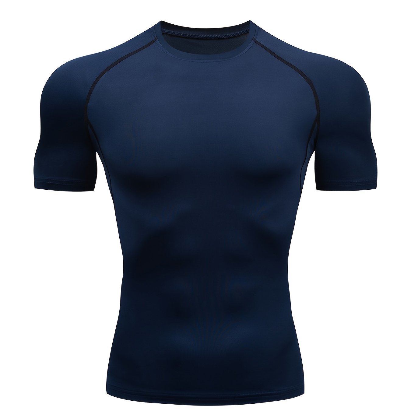 Men's Breathable Quick-Drying Stretch Sports Top for Outdoor Training