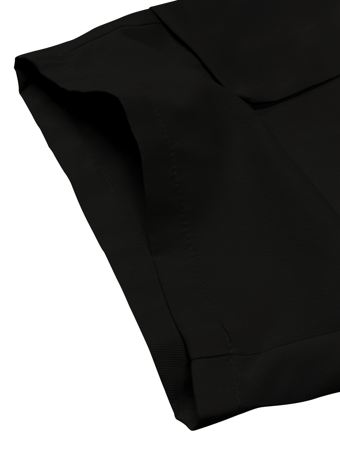 Plus Size Men's Cargo Shorts with Drawstring Waist Polyester Solid Casual Summer Activities