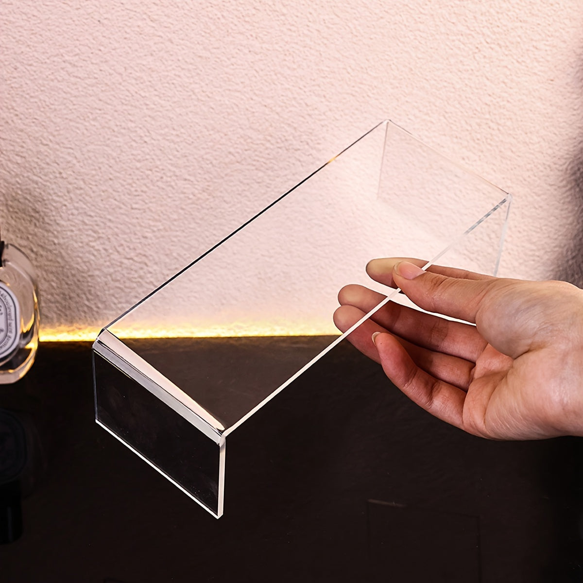 5-Piece Clear Acrylic Cupcake Stand Set for Weddings and Parties Multiple Sizes