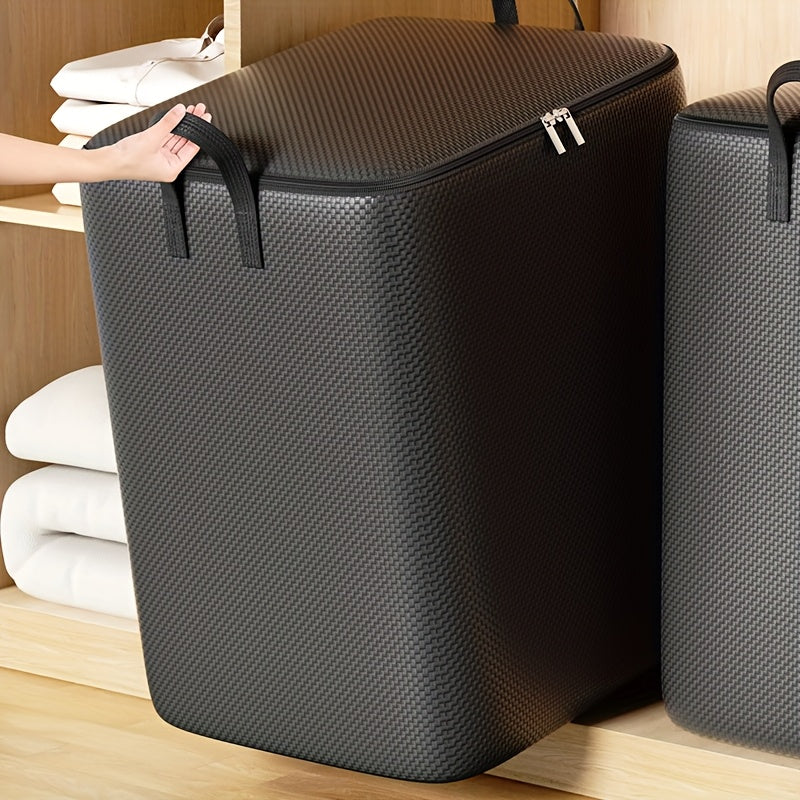 Большая вместительная сумка для хранения из ткани в стиле бохо, водонепроницаемая, для одежды, одеял, пледов, органайзер под кроватью