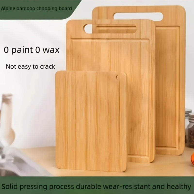 Double-Sided Bamboo Chopping Boards Mold-Proof Vertical Kitchen Cutting Boards