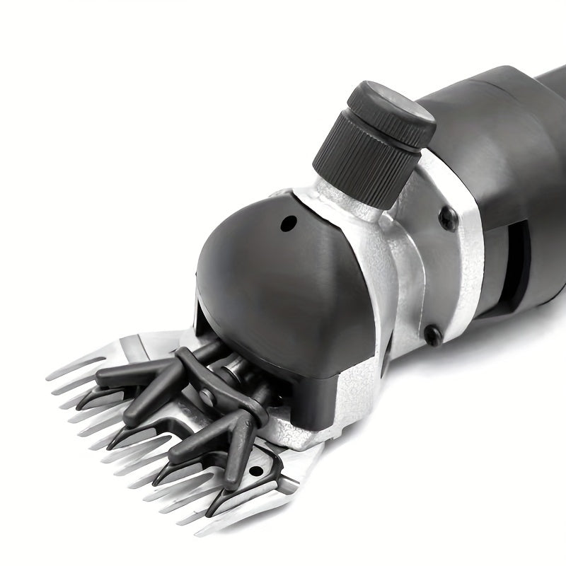 Electric Sheep Shears for Livestock Grooming 6-Speed Heavy-Duty Clippers Black