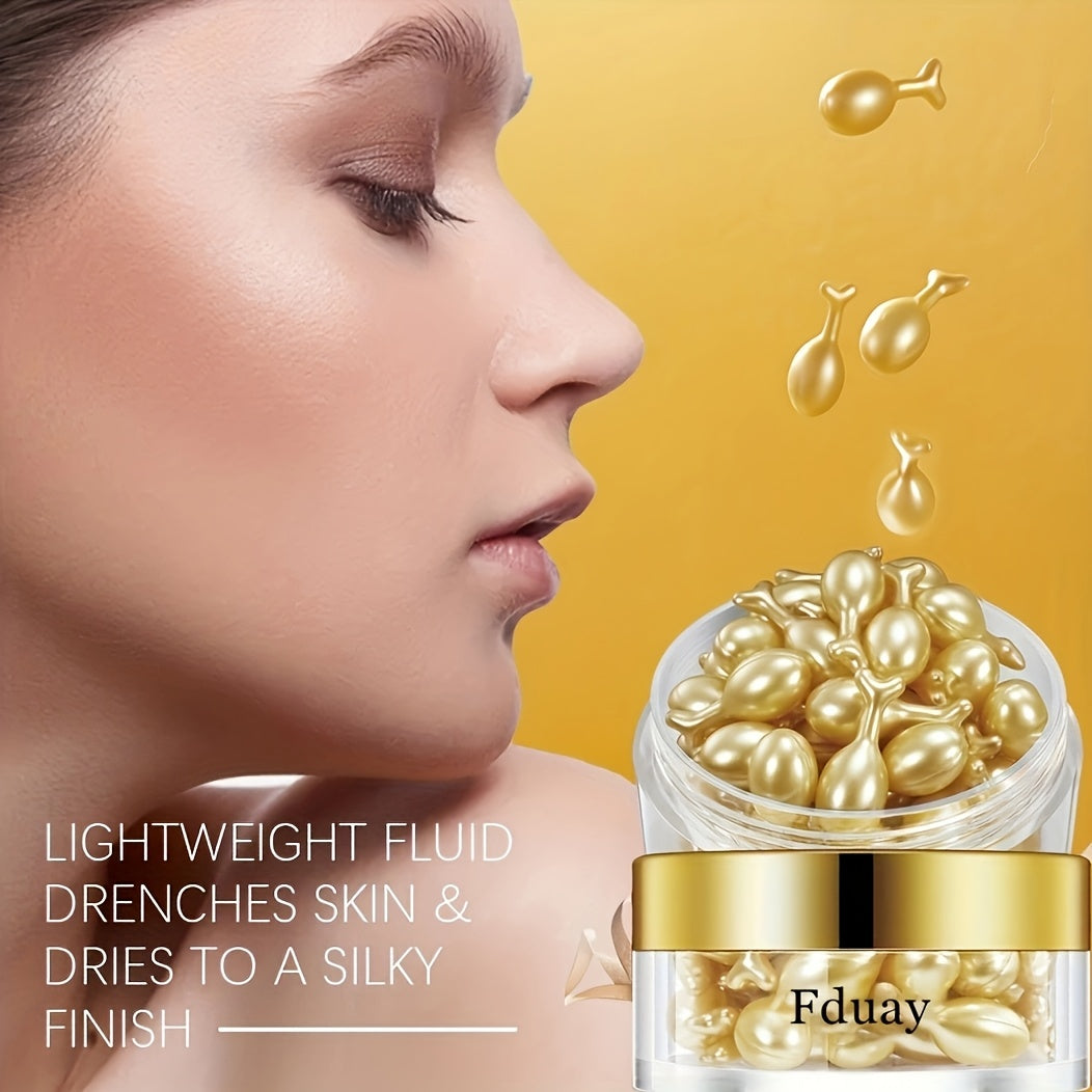 Women’s Hydrating Firming Lifting Serum Capsules for Face with Moisturizing Wrinkle Essence