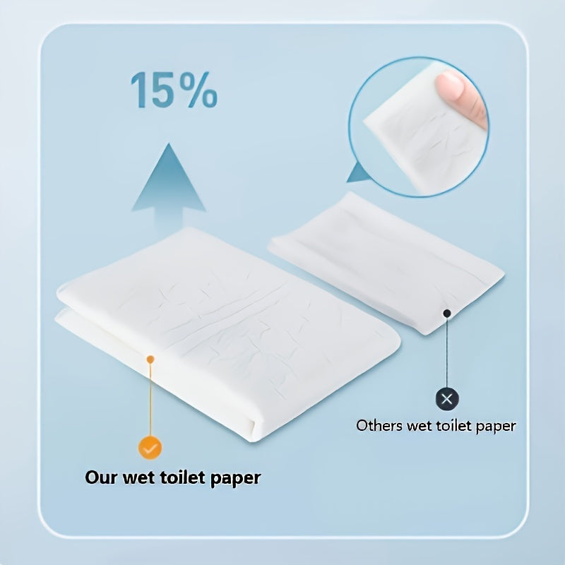 Adult Washable Toilet Wipes Plant Fiber Gentle Skin Safe for Septic Tanks