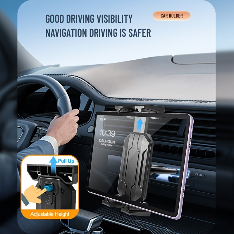 Car Tablet Holder Mount for CD Slot, Fits 11.94-35.56cm Phones and Tablets
