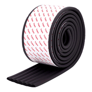 2.3 Yards Black Adhesive Cover for Bunk Bed Ladder Steps 81mm Wide