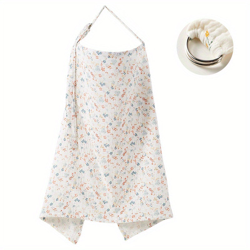 Cobertor de lactancia de tejido suave para mujeres, discreto, portátil, ajuste universal para edades 14+