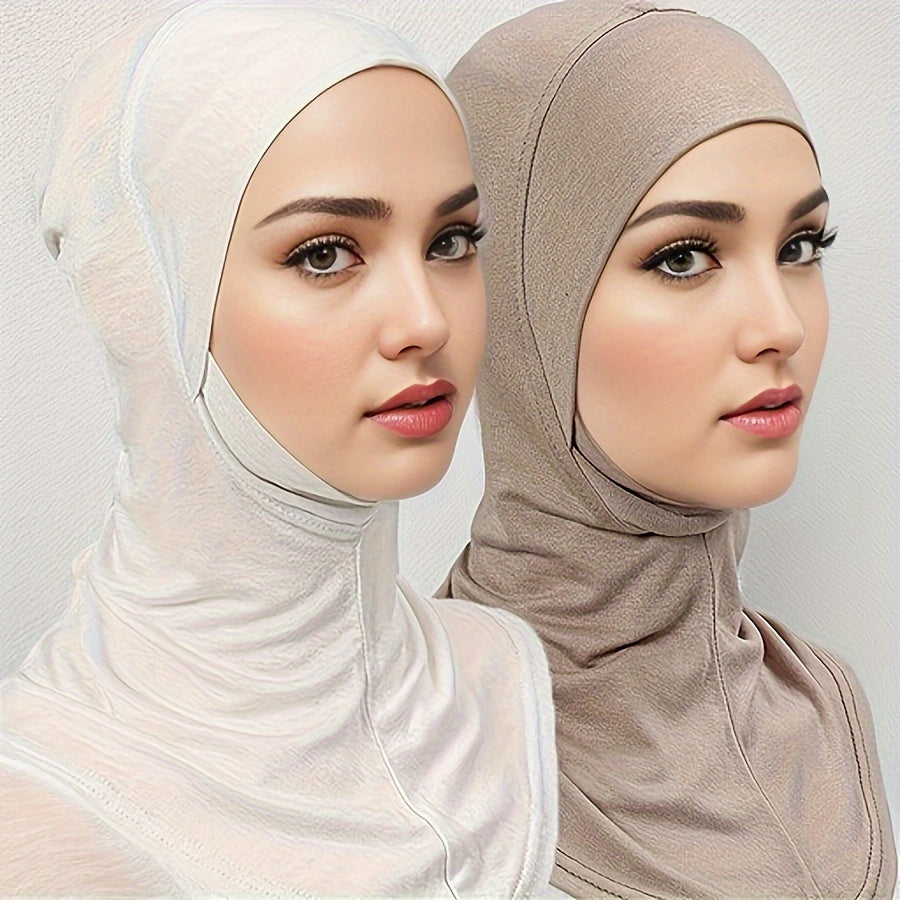 Nafas oladigan elastik turban shlyapa hijab Ramazon va Eid sovgʻasi uchun