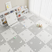 Set of 9 EVA Foam Interlocking Play Mats Puzzle Exercise Floor Tiles for All Ages