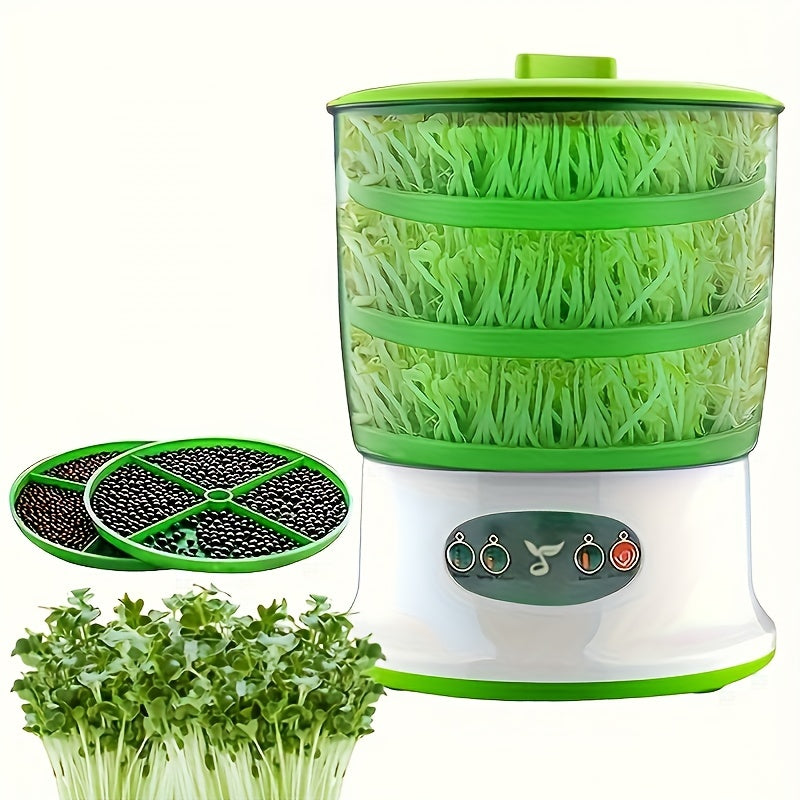 Automatic Mini Bean Sprout Machine with Large Capacity for Winter Use
