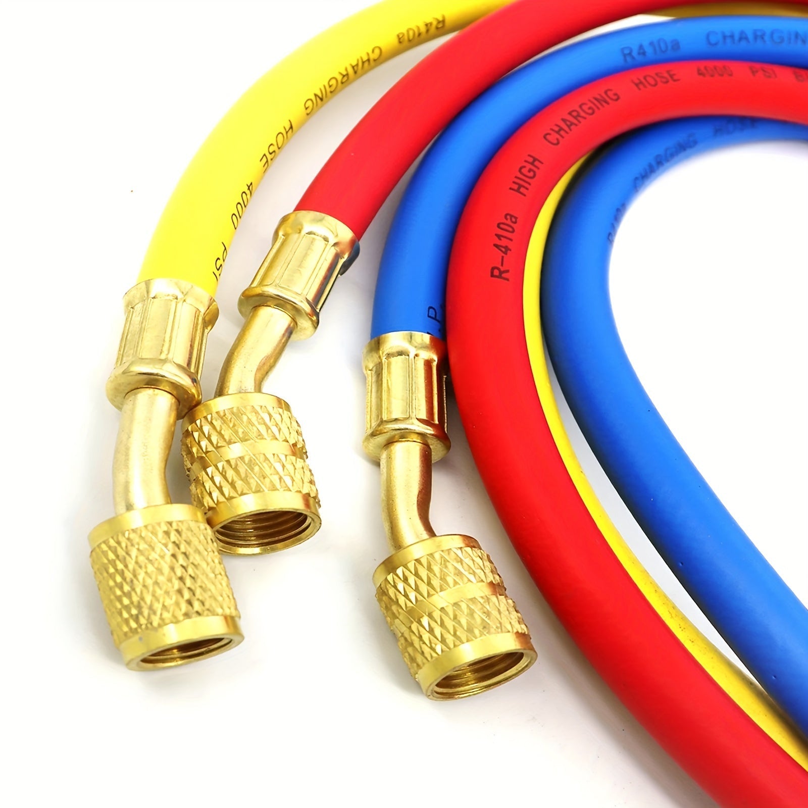 "Tri-Color Refrigerant Tubing for Air Conditioners - 1 dona, Mustahkam ABS materialidan tayyorlangan, Elektr energiyasi talab qilinmaydi, Salqin saqlash uchun zarur aksessuar"